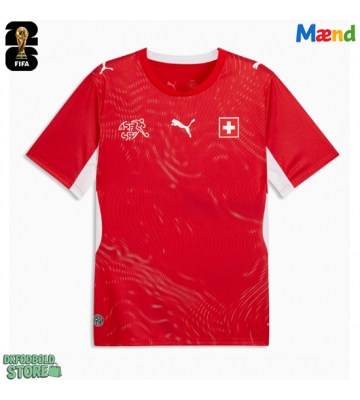 Schweiz Replika Hjemmebanetrøje VM 2026 Kortærmet